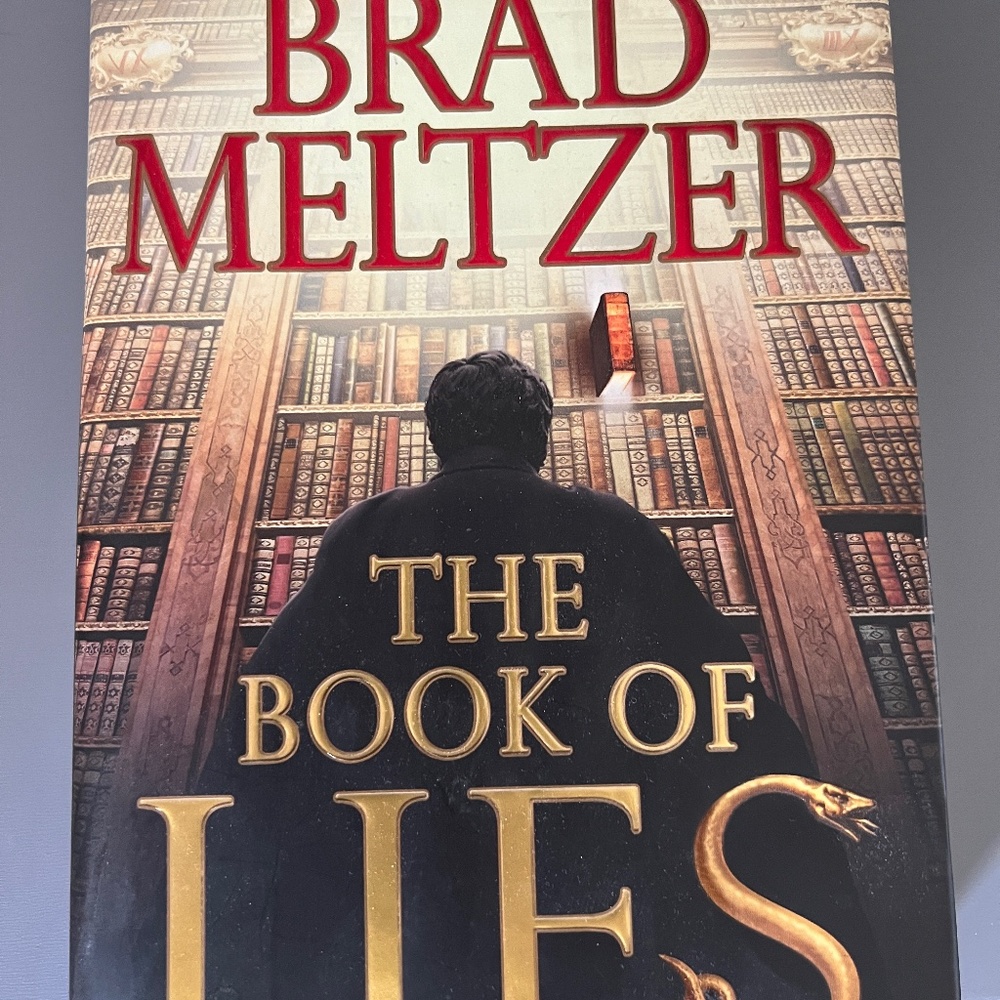 The Book Of Lies By Brad Meltzer.  Published 2008. Hardcover
